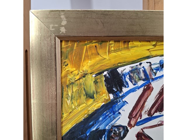 Acryl schilderij, maya wildevuur, vissen - afbeelding 9 van  10