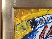 Acryl schilderij, maya wildevuur, vissen - afbeelding 9 van  10