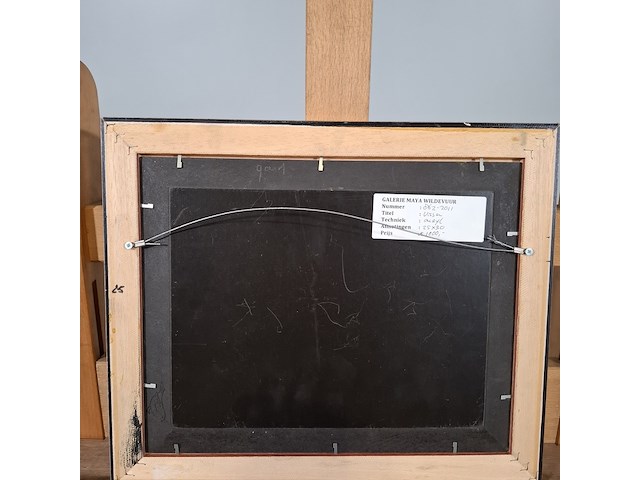 Acryl schilderij, maya wildevuur, vissen - afbeelding 6 van  7