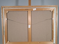 Acryl schilderij, maya wildevuur, vrouw, 1996 - afbeelding 2 van  11