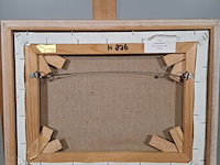 Acryl schilderij, maya wildevuur, vrouw, 1996 - afbeelding 6 van  7