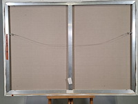 Acryl schilderij, maya wildevuur, vrouwen op de markt, 2001 - afbeelding 7 van  8