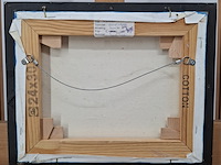 Acryl schilderij, maya wildevuur, wolken, 2003 - afbeelding 2 van  11