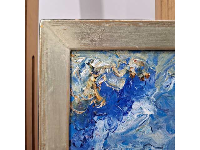 Acryl schilderij, maya wildevuur, wolken, 2003 - afbeelding 10 van  11