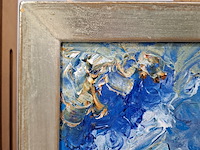 Acryl schilderij, maya wildevuur, wolken, 2003 - afbeelding 10 van  11