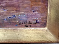 Acryl schilderij, maya wildevuur, zeemeeuw, 2017 - afbeelding 6 van  10