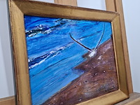 Acryl schilderij, maya wildevuur, zeemeeuw, 2017 - afbeelding 7 van  10
