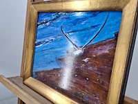 Acryl schilderij, maya wildevuur, zeemeeuw, 2017 - afbeelding 8 van  10