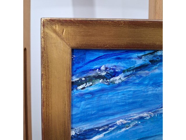 Acryl schilderij, maya wildevuur, zeemeeuw, 2017 - afbeelding 9 van  10