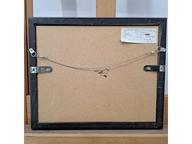 Acryl schilderij, maya wildevuur, zeemeeuw, 2017 - afbeelding 10 van  10