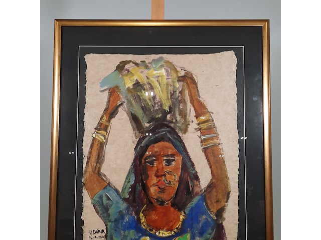 Acryl schilderij, maya wildevuur - afbeelding 3 van  8