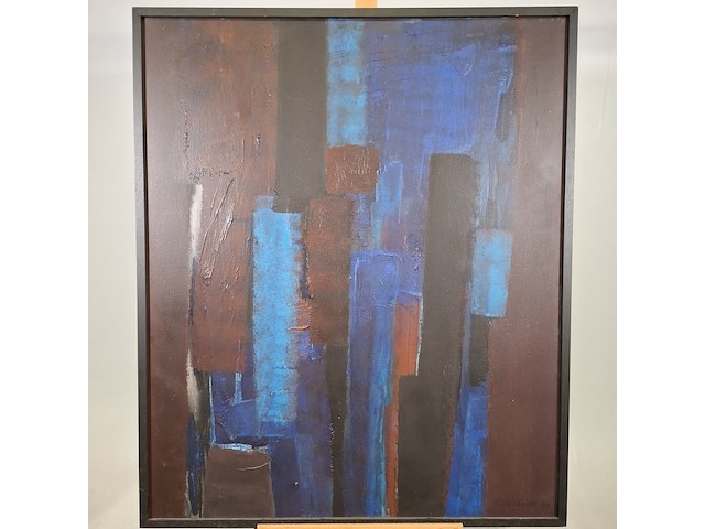 Acryl schilderij, maya wildevuur - afbeelding 2 van  5