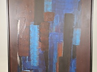Acryl schilderij, maya wildevuur - afbeelding 3 van  5