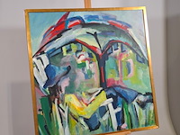 Acryl schilderij, maya wildevuur - afbeelding 2 van  7