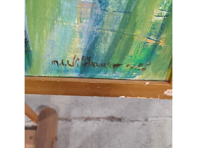 Acryl schilderij, maya wildevuur - afbeelding 4 van  7