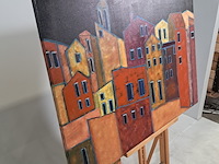 Acryl schilderij, maya wildevuur - afbeelding 4 van  8