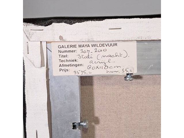 Acryl schilderij, maya wildevuur - afbeelding 8 van  8