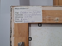 Acryl schilderij op canvas, maya wildevuur, 2004 - afbeelding 4 van  13