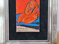 Acryl schilderij op canvas, maya wildevuur, 2004 - afbeelding 8 van  13