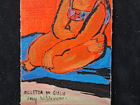 Acryl schilderij op canvas, maya wildevuur, 2004 - afbeelding 10 van  13