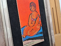 Acryl schilderij op canvas, maya wildevuur, 2004 - afbeelding 12 van  13