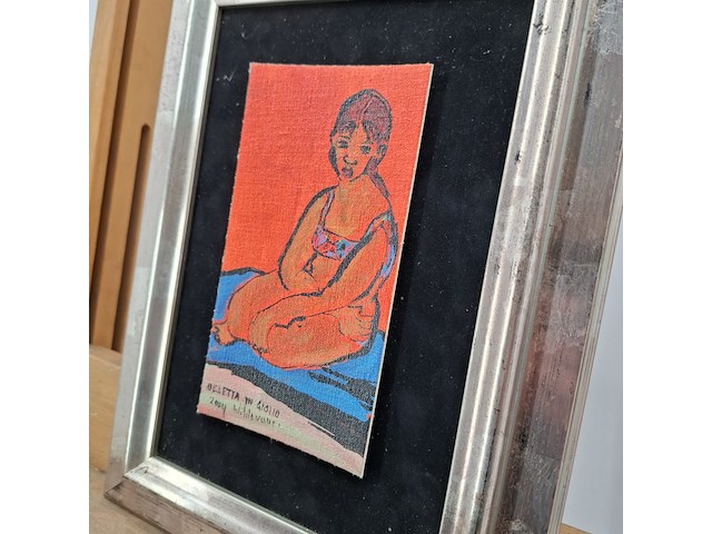 Acryl schilderij op canvas, maya wildevuur, 2004 - afbeelding 13 van  13