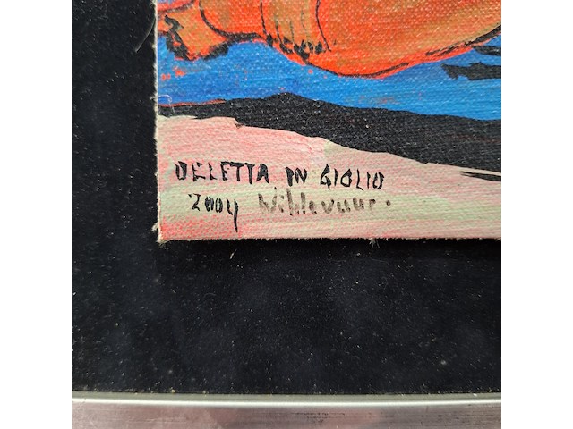 Acryl schilderij op canvas, maya wildevuur, 2004 - afbeelding 12 van  14