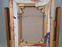 Acryl schilderij op doek, maya wildevuur, abstract - afbeelding 8 van  8