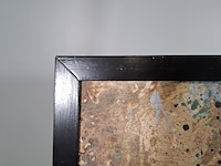 Acryl schilderij op doek, maya wildevuur, explosie, 1991 - afbeelding 7 van  10