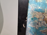 Acryl schilderij op doek, maya wildevuur, explosie, 1991 - afbeelding 8 van  10