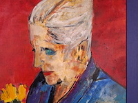 Acryl schilderij op doek, maya wildevuur, maya, 1993 - afbeelding 5 van  9