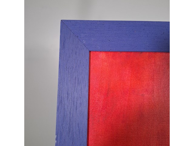 Acryl schilderij op doek, maya wildevuur, maya, 1993 - afbeelding 7 van  9