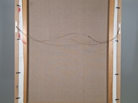 Acryl schilderij op doek, maya wildevuur, maya, 1993 - afbeelding 8 van  9