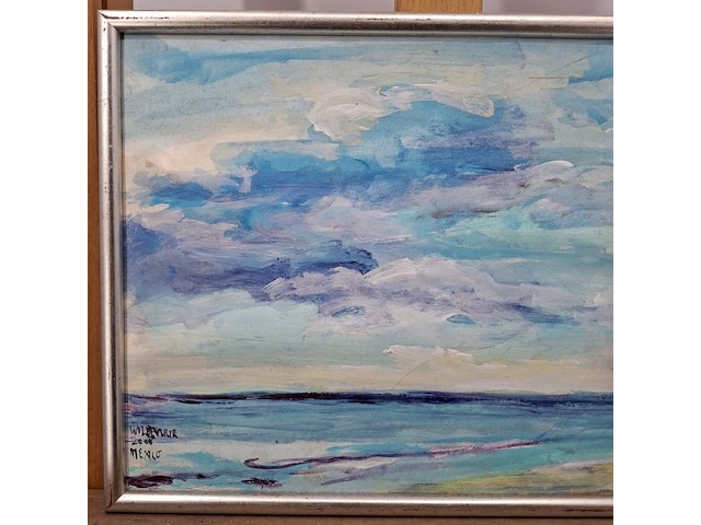 Acryl schilderij op doek, maya wildevuur, mexico, 2008 - afbeelding 4 van  10