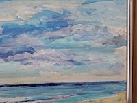 Acryl schilderij op doek, maya wildevuur, mexico, 2008 - afbeelding 5 van  10