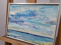 Acryl schilderij op doek, maya wildevuur, mexico, 2008 - afbeelding 8 van  10