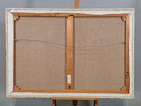 Acryl schilderij op doek, maya wildevuur, naakt, 1987 - afbeelding 6 van  7