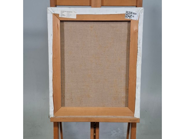 Acryl schilderij op doek, maya wildevuur, naakt - afbeelding 5 van  6