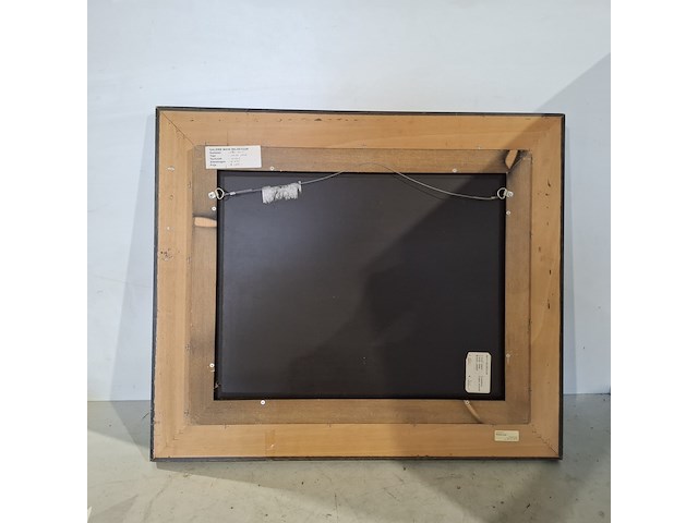 Acryl schilderij op paneel, maya wildevuur (1944-2023), naakt paar, 1997 - afbeelding 6 van  7