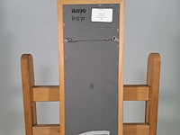 Acryl schilderij op paneel, maya wildevuur, jaipur, 2002 - afbeelding 8 van  8