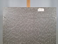 Acryl schilderij op paneel, maya wildevuur, landschap, 1997 - afbeelding 8 van  9