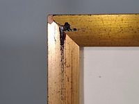 Acryl schilderij op paneel, maya wildevuur, landschap, 1997 - afbeelding 5 van  7