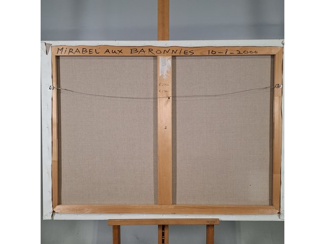 Acryl schilderij op paneel, maya wildevuur, santa fe - afbeelding 5 van  8