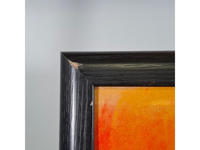 Acryl schilderij op paneel, maya wildevuur, tango, 2000 - afbeelding 5 van  7