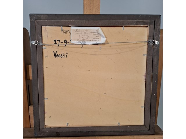 Acryl schilderij op paneel, maya wildevuur, venetië ii, 2006 - afbeelding 6 van  7