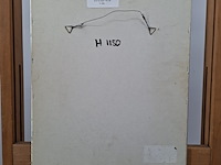 Acryl schilderij op papier, maya wildevuur, abstract - afbeelding 8 van  9