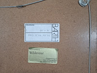 Acryl schilderij op papier, maya wildevuur, landschap, 1995 - afbeelding 3 van  11