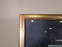 Acryl schilderij op papier, maya wildevuur, landschap, 1995 - afbeelding 10 van  11