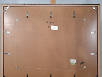 Acryl schilderij op papier, maya wildevuur, landschap, 2000 - afbeelding 9 van  10