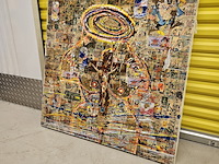 Acryl schilderij, tonnie voorn, mix media - afbeelding 1 van  4